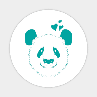 Love Panda Magnet